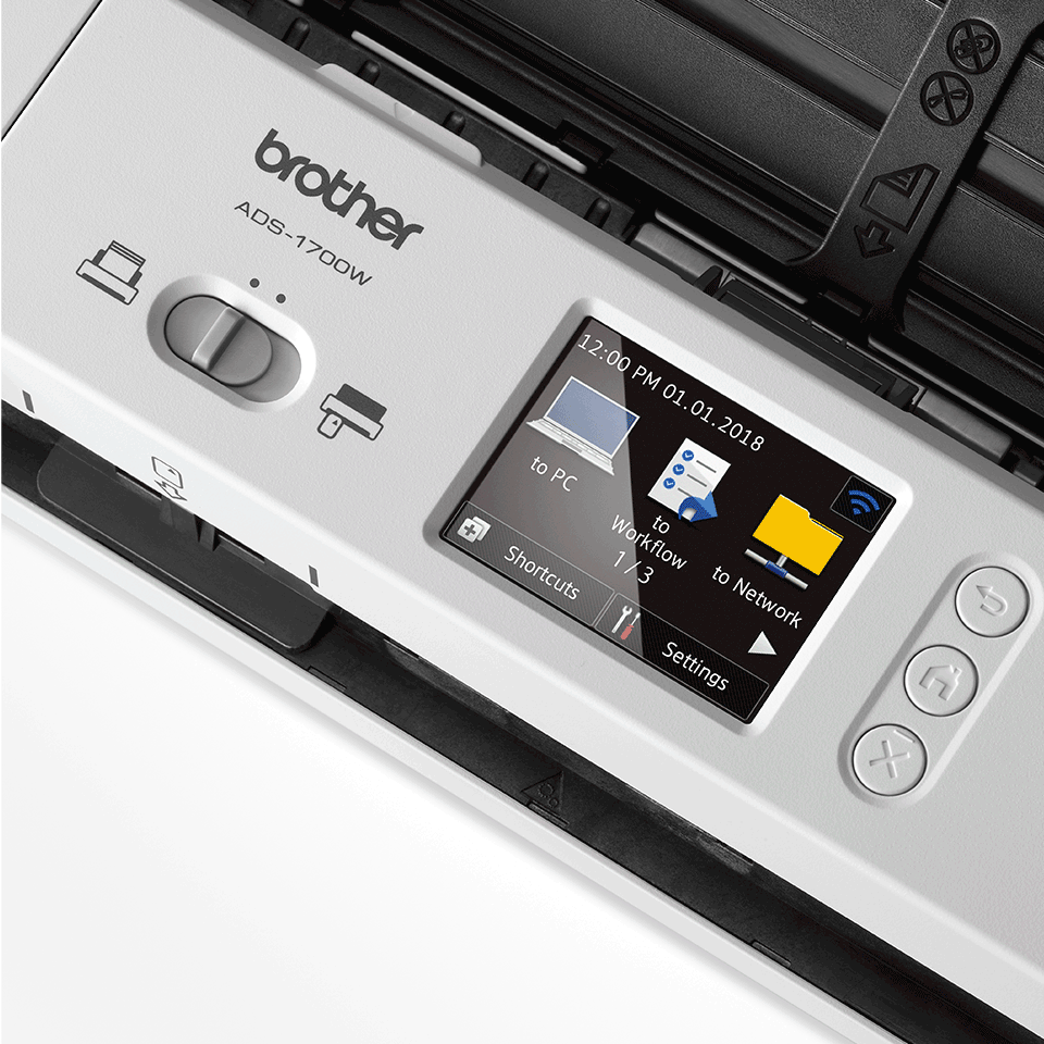 ADS-1700W Smarter und kompakter Dokumentenscanner 8